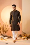 Green Outluk Wedding Vol 66 Lachaka Mens Kurta Pajama W6602.